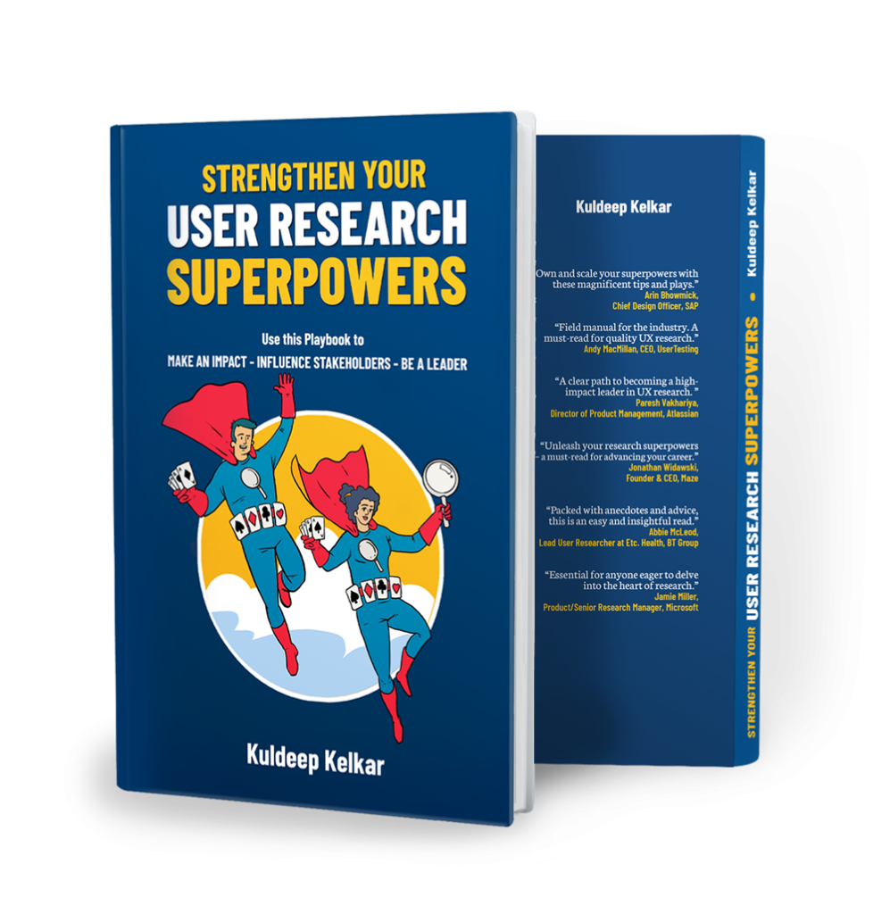 Book : Strengthen Your User Research Superpowers